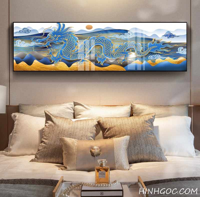 Blue dragon painting file - DV0001