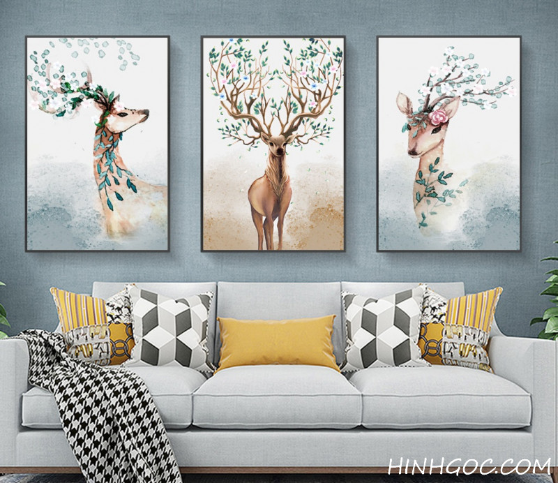 Hand-drawn deer art file - OP20328529