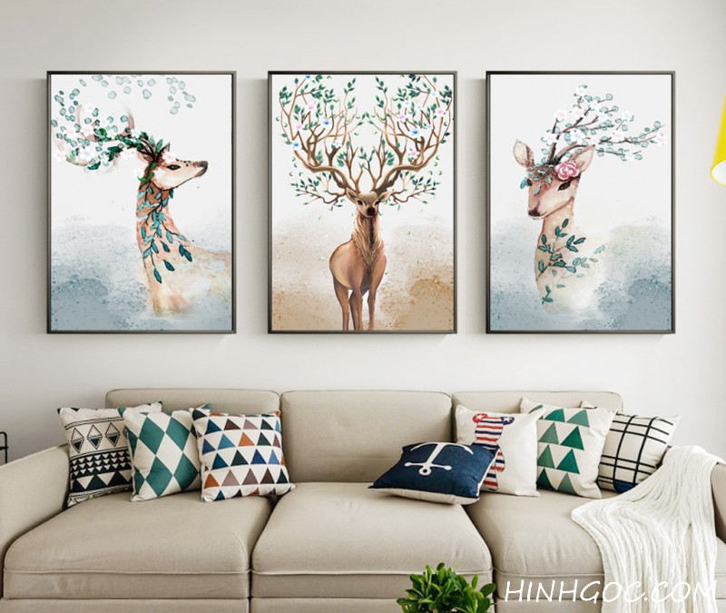 Hand-drawn deer art file - OP20328529