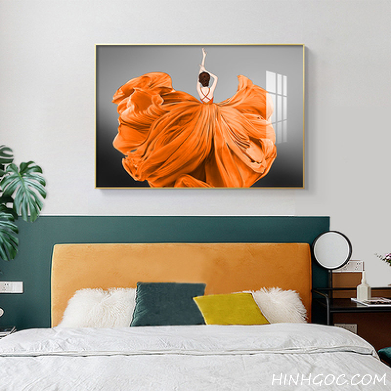 Orange Hermes fashion art file - OP23850857