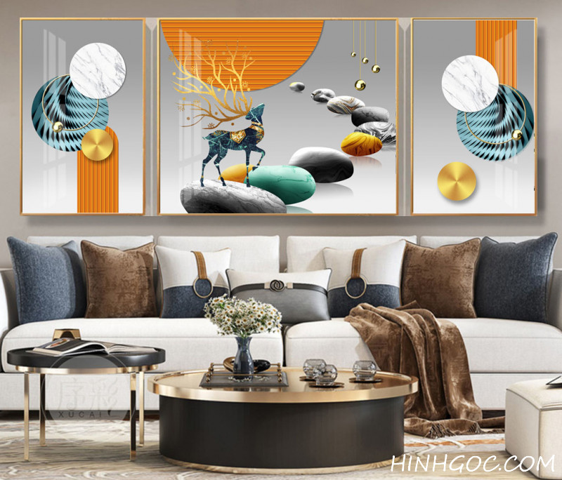 Modern Crystal Wall Hanging Art File - HQ-026