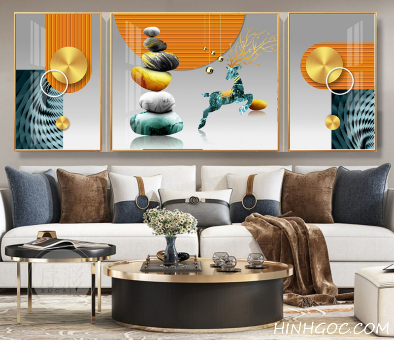 Modern Crystal Wall Hanging Art File - HQ-027