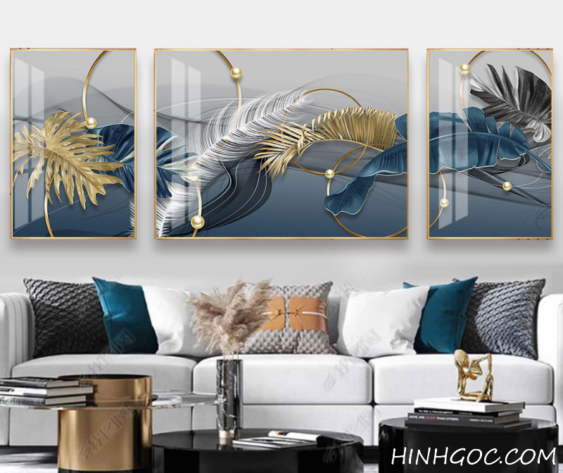 Modern Crystal Wall Hanging Art File - HQ - 045