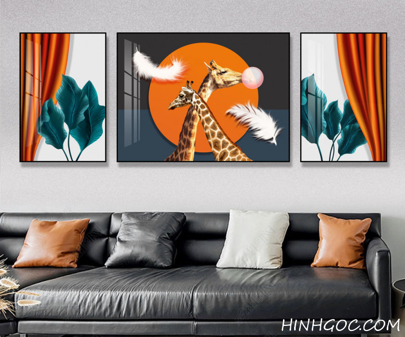 Modern Crystal Wall Hanging Art File -HQ-092