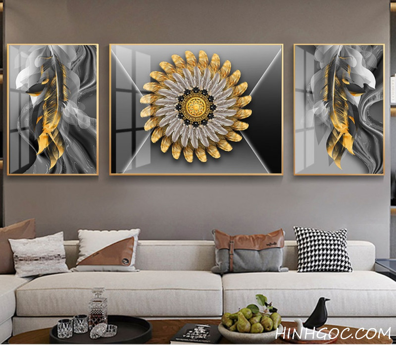 Modern Crystal Wall Hanging Art File -HQ-598