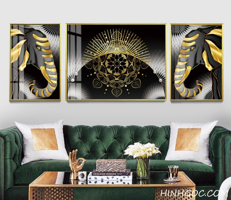 Modern Crystal Wall Hanging Art File -HQ-601