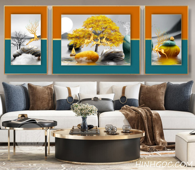 Modern Crystal Wall Hanging Art File -HQ-644