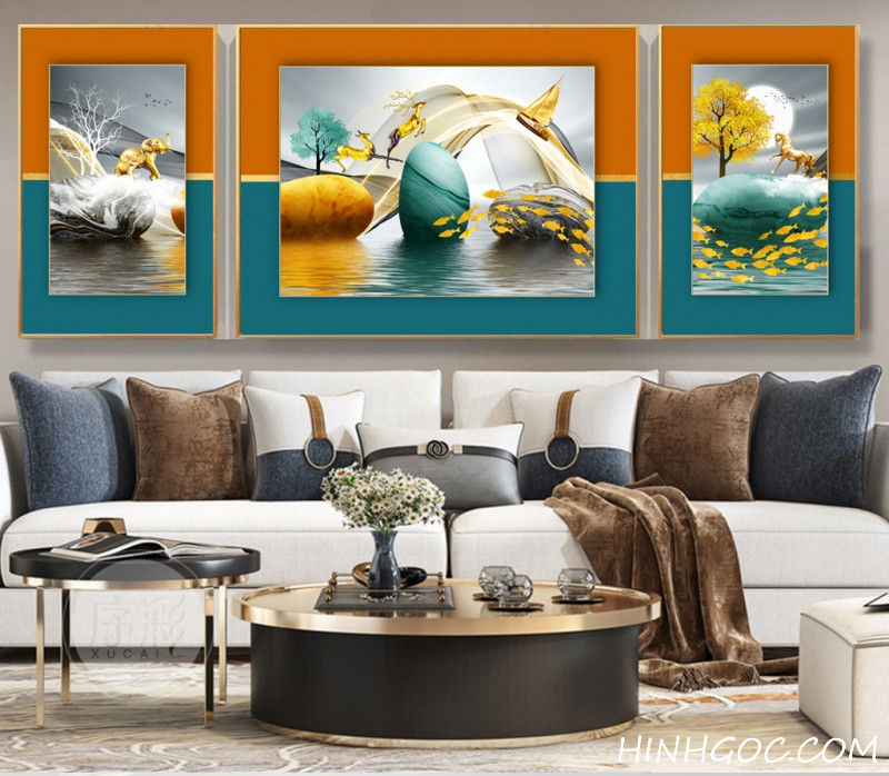 Modern Crystal Wall Hanging Art File -HQ-643