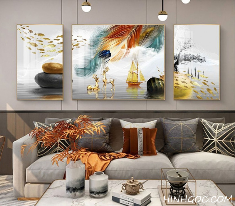 Modern Crystal Wall Hanging Art File -HQ-651