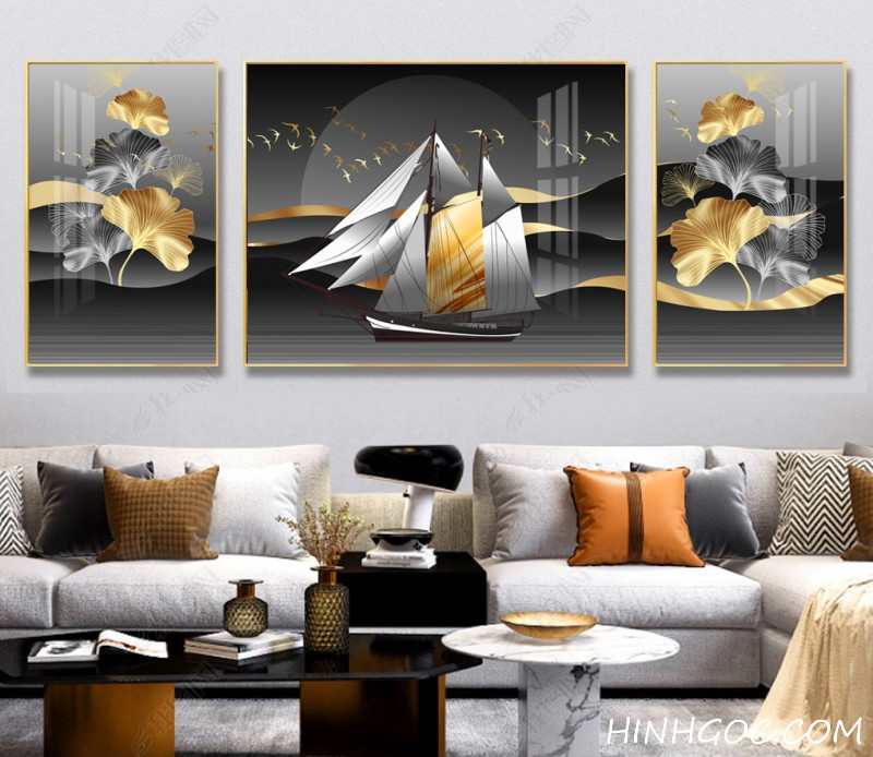 Modern Crystal Wall Hanging Art File -HQ-693