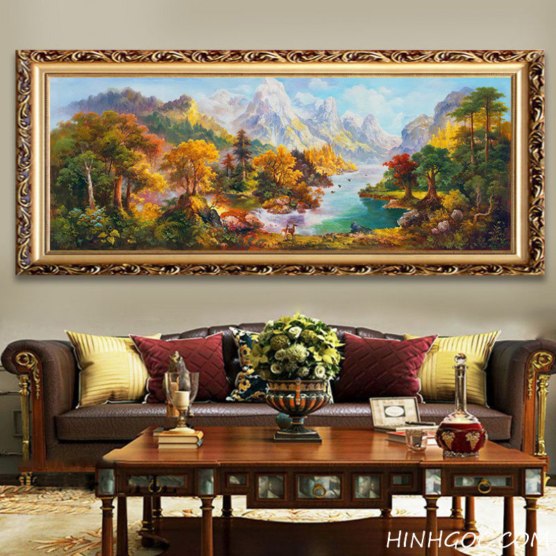 Oil Painting Landscape Art File - D1006-2