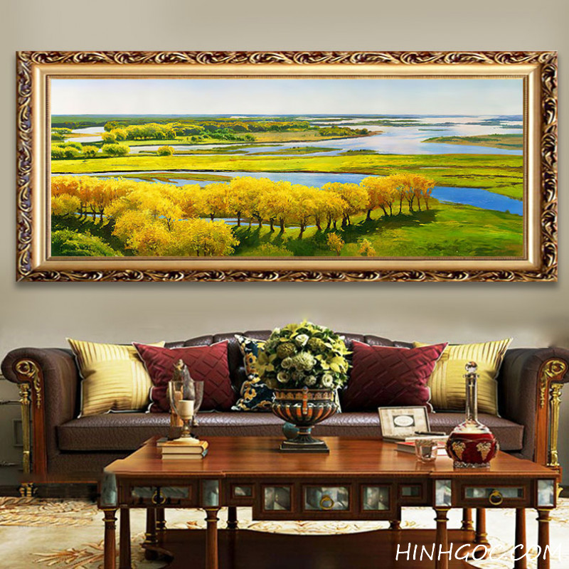 Oil Painting Landscape Art File - D1006-8