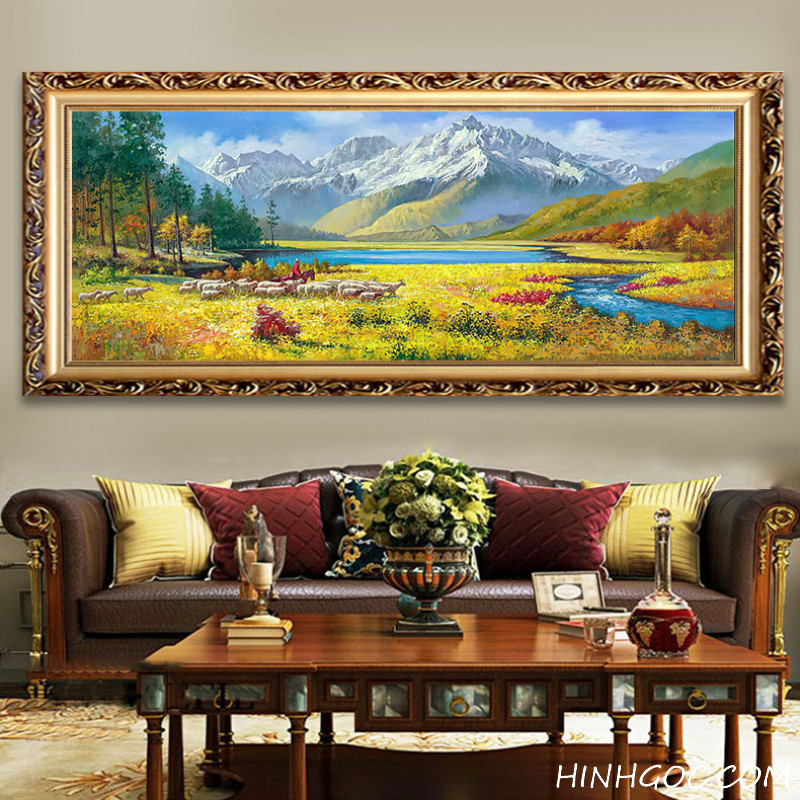 Oil Painting Landscape Art File - D1006-9