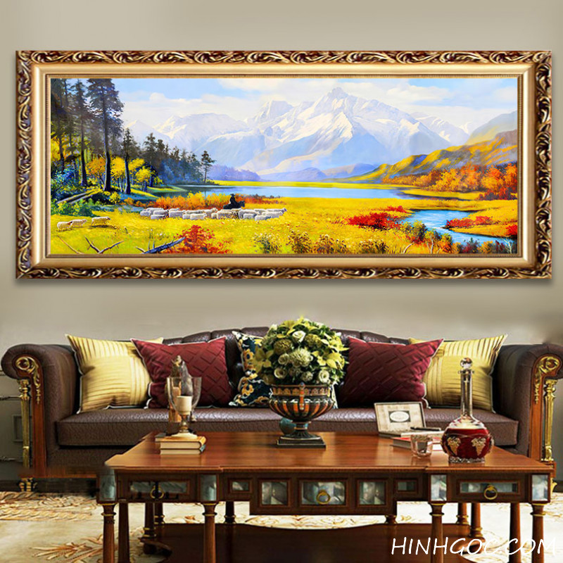 Oil Painting Landscape Art File - D1006-10