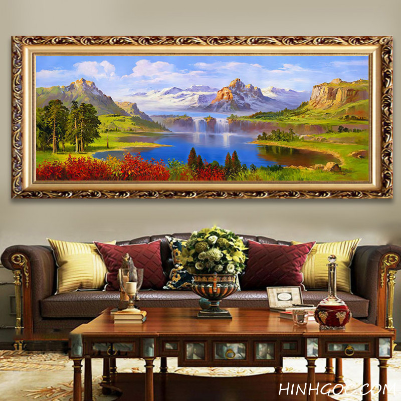 Oil Painting Landscape Art File - D1006-11