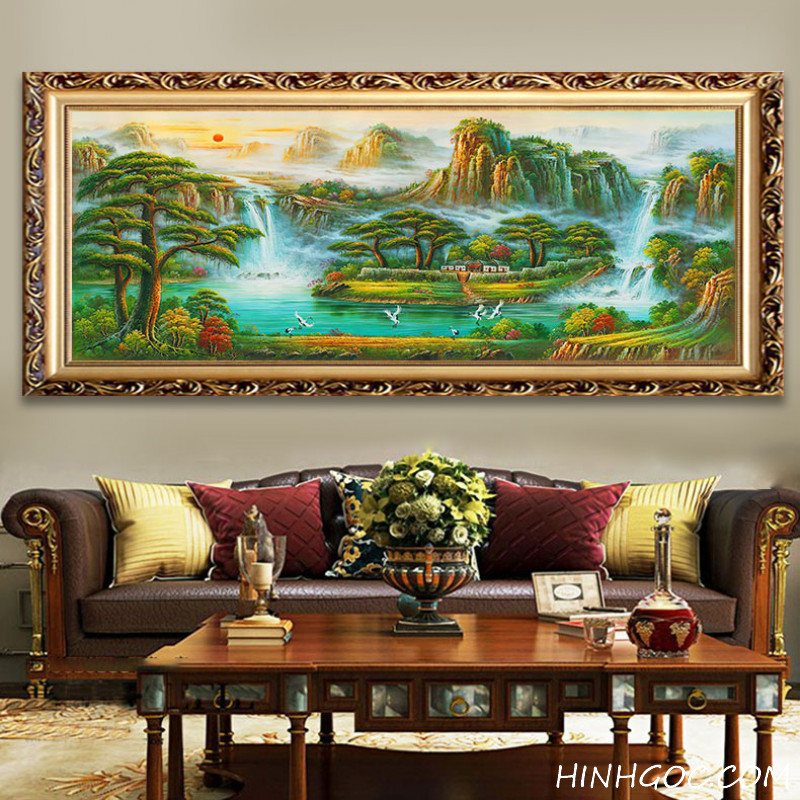 Oil Painting Landscape Art File - D1006-17