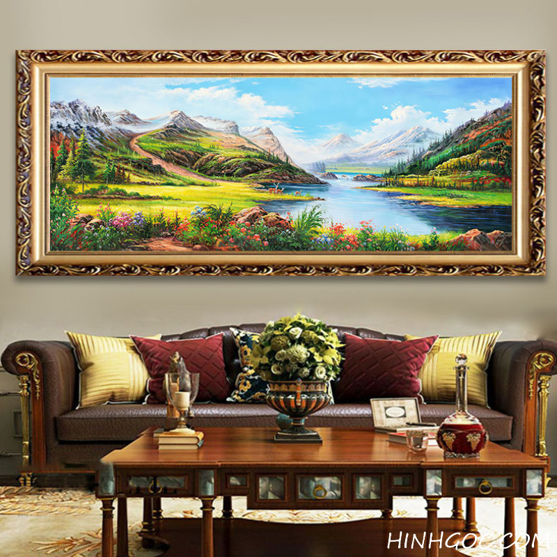 Oil Painting Landscape Art File - D1006-18