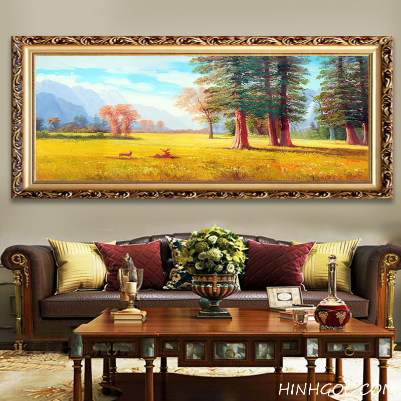 Oil Painting Landscape Art File - D1006-20