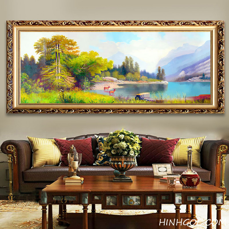 Oil Painting Landscape Art File - D1006-21