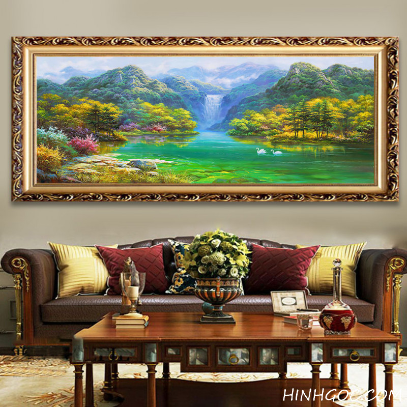 Oil Painting Landscape Art File - D1006-34