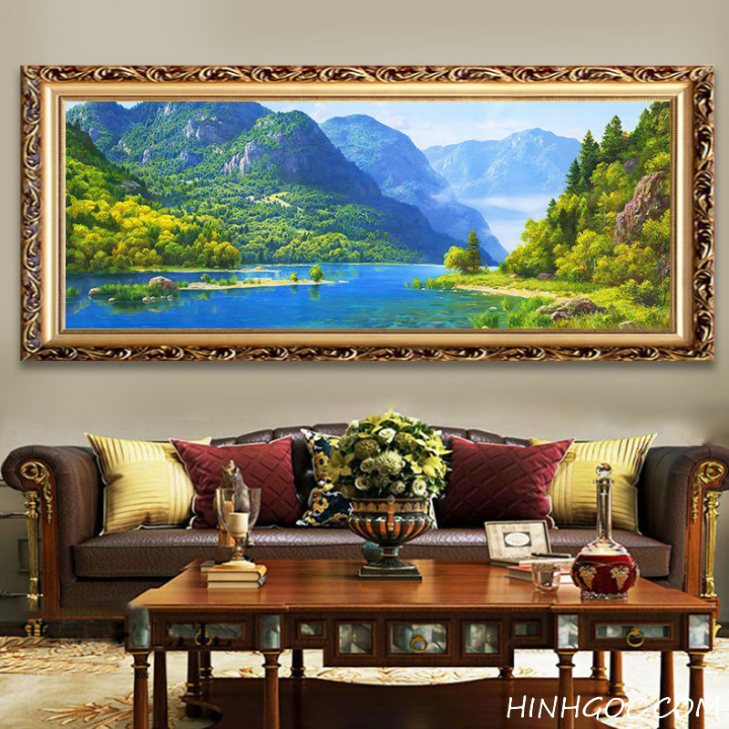 Oil Painting Landscape Art File - D1006-36