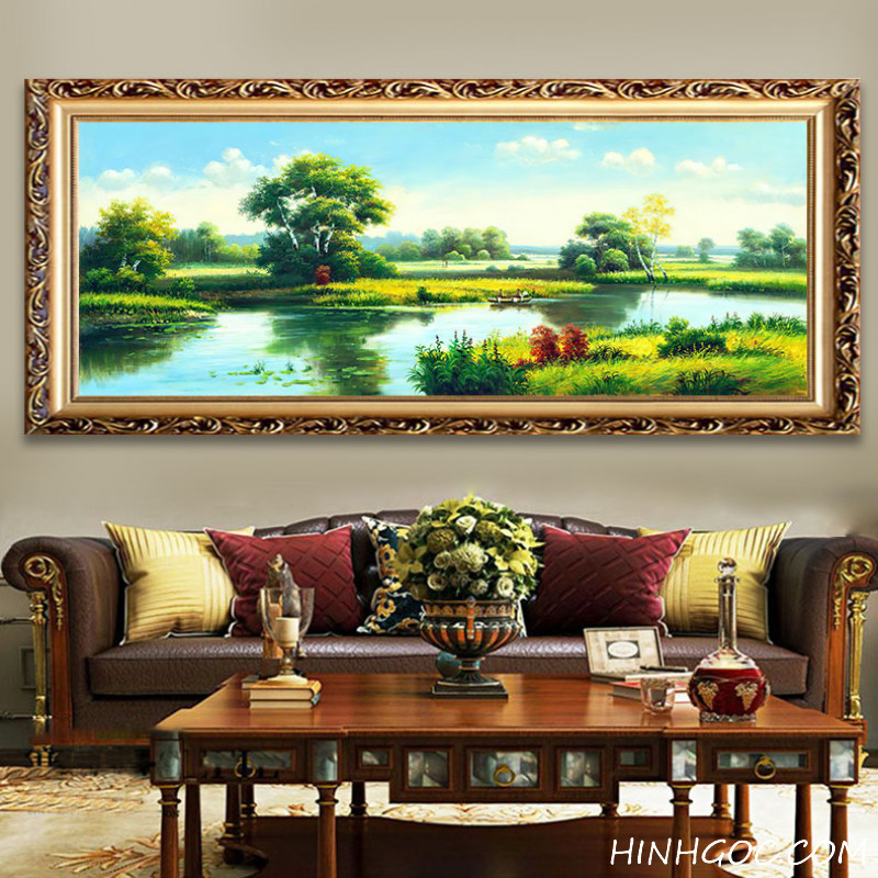 Oil Painting Landscape Art File - D1006-42