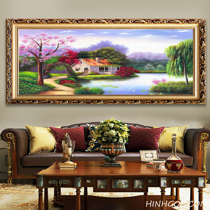 Oil Painting Landscape Art File - D1006-49