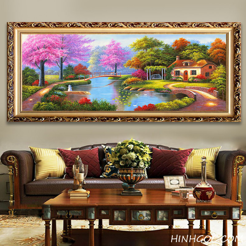 Oil Painting Landscape Art File - D1006-45