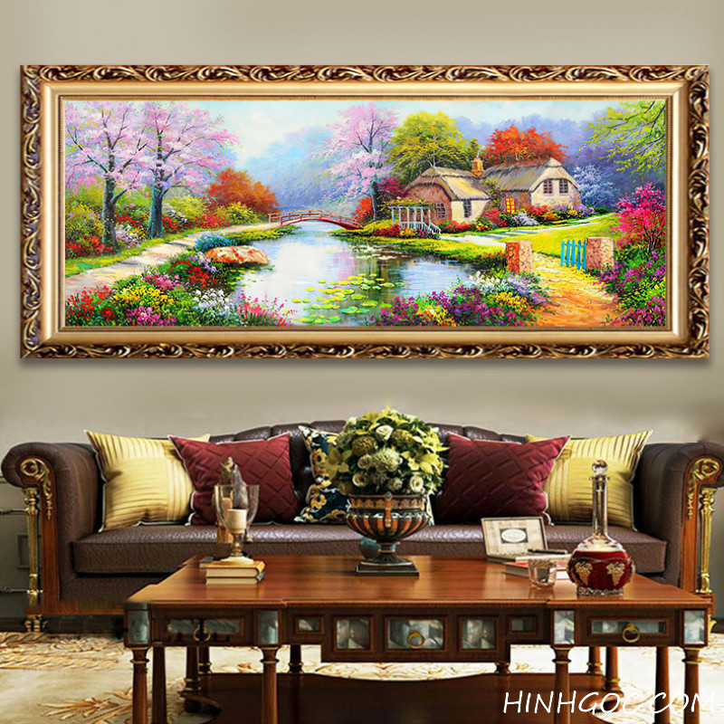 Oil Painting Landscape Art File - D1006-43