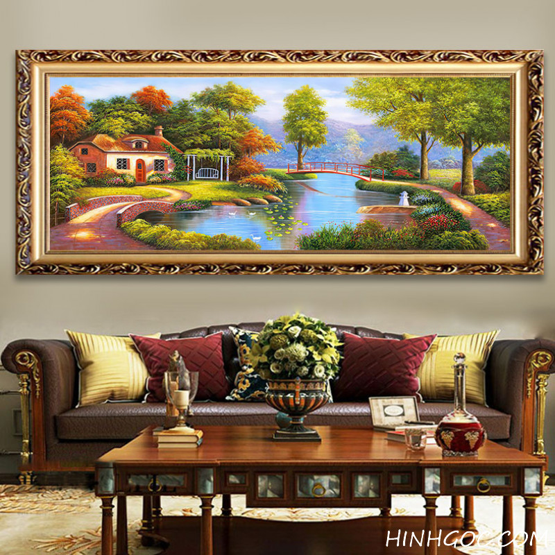 Oil Painting Landscape Art File - D1006-52