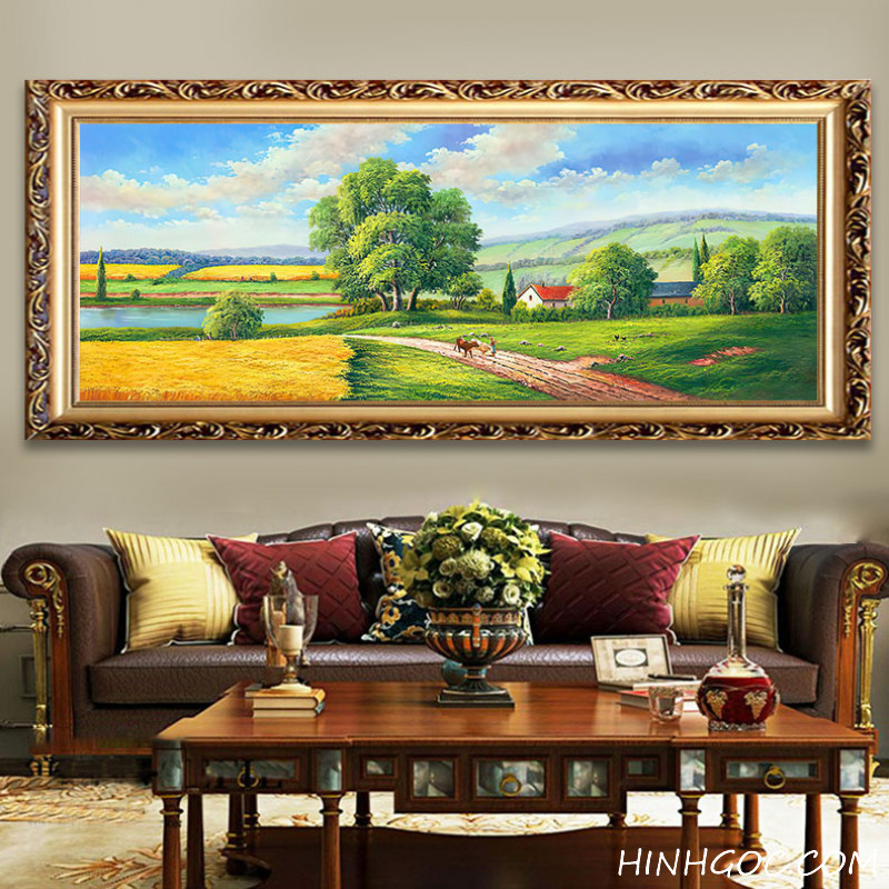 Oil Painting Landscape Art File - D1006-53