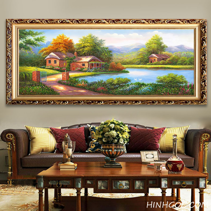 Oil Painting Landscape Art File - D1006-51