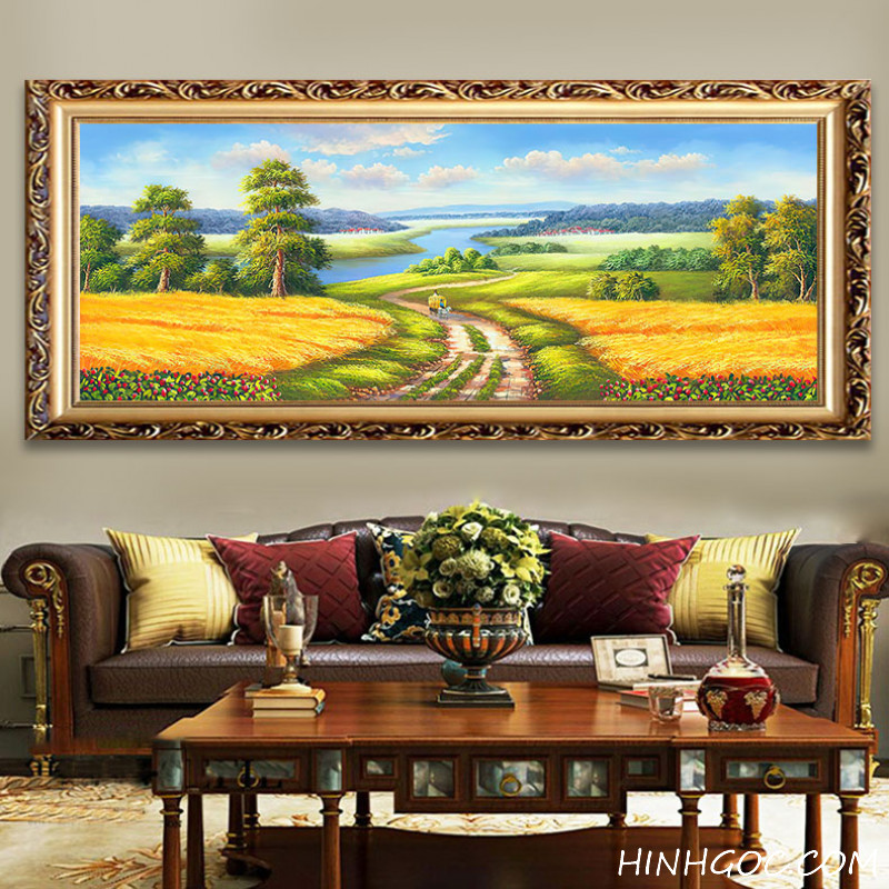 Oil Painting Landscape Art File - D1006-54