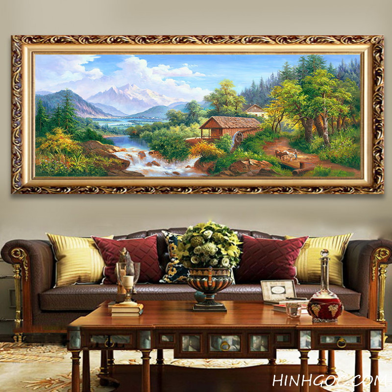 Oil Painting Landscape Art File - D1006-57