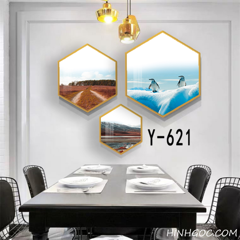 Modern Hexagonal Art File - Y-621