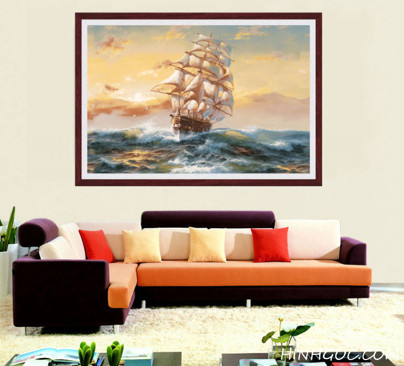 Smooth sailing oil painting file - OP15927087