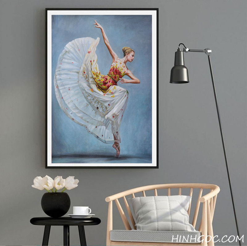 Ballet Girl Oil Painting File - OP18525772