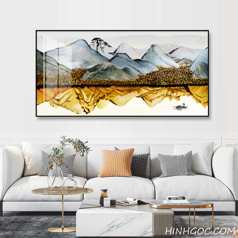 Hand painted landscape painting file - OP18899690