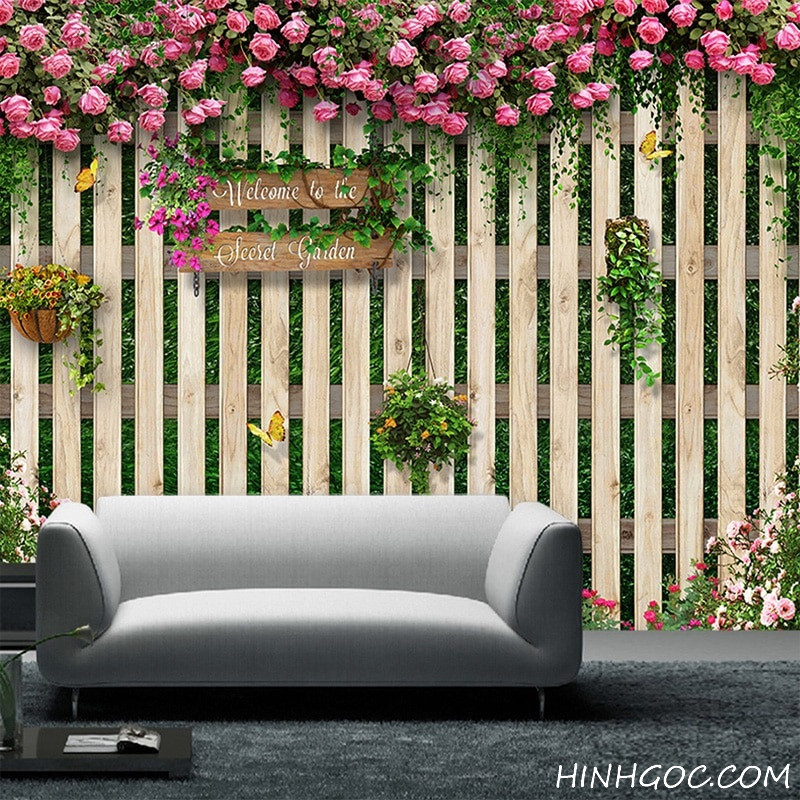 3D wallpaper file for cafe decoration - DT020