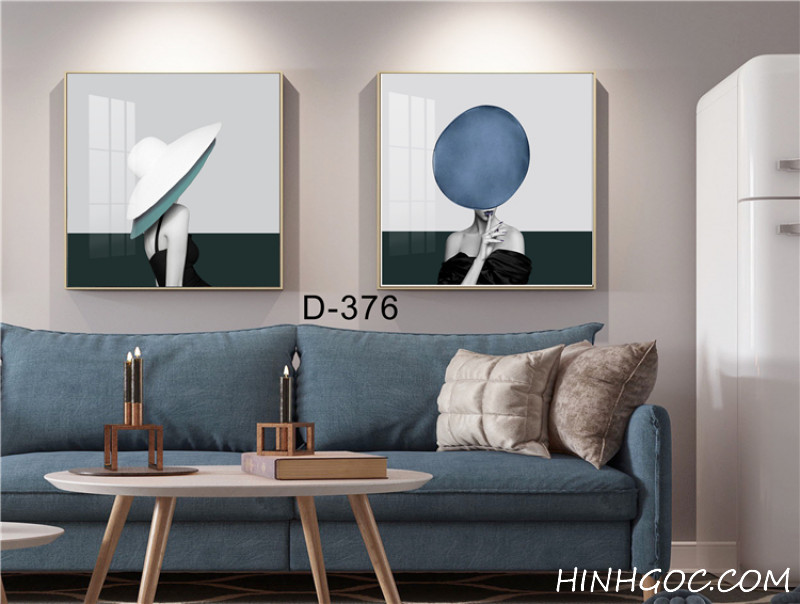 Modern Abstract Art File - Set of 2 Pieces - D-376