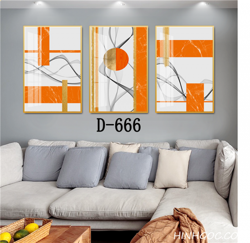 Modern Abstract Art File - D-666