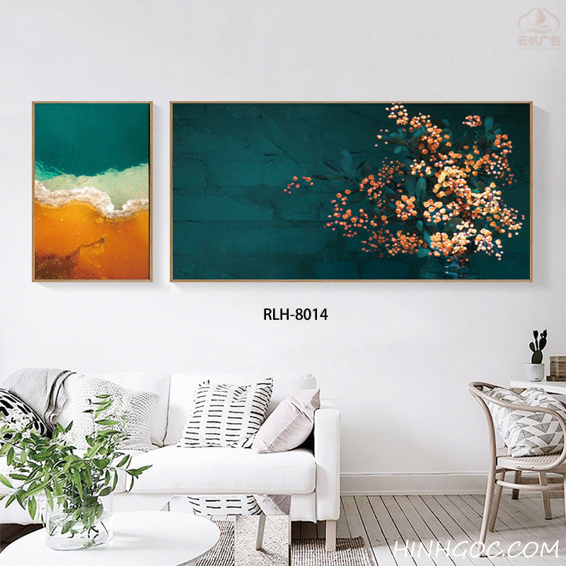 Modern Abstract Art File - Set of 2 - RLH-8014