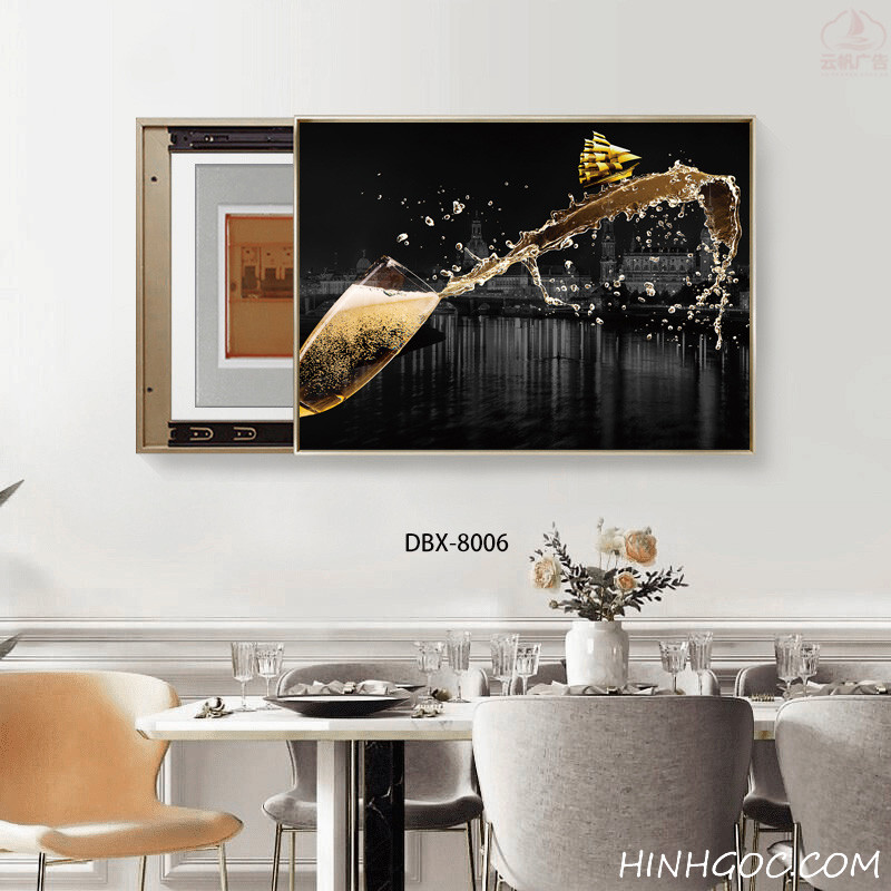 Modern Art File for Covering Electrical Boxes - DBX-8006