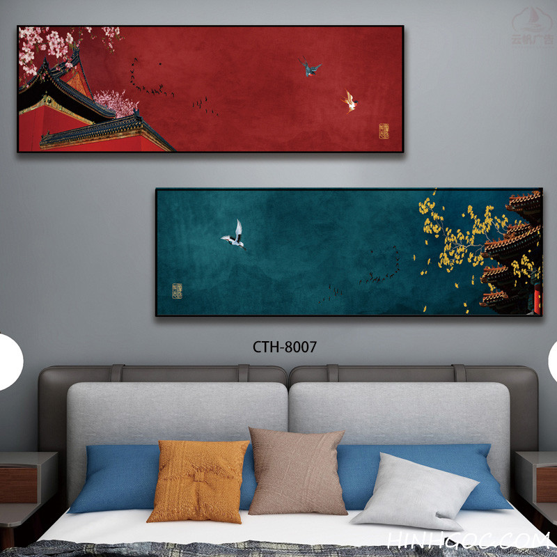 Modern Abstract Art File for Bedroom - CTH-8007