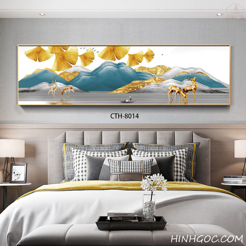 Modern Abstract Art File for Bedroom - CTH-8014