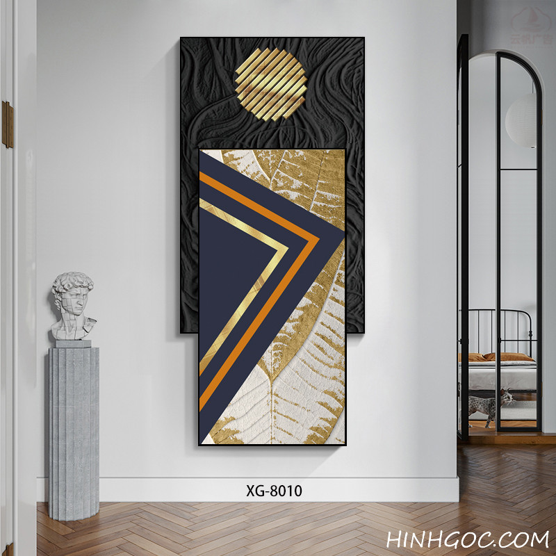 Modern Abstract Vertical Art File - XG-8010