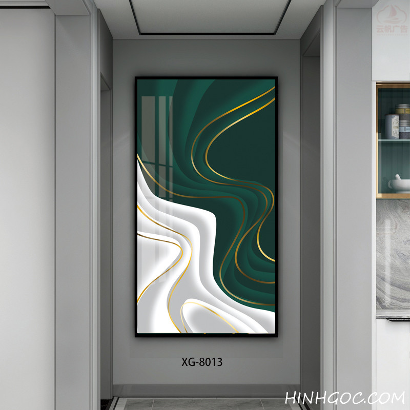 Modern Abstract Vertical Art File - XG-8013