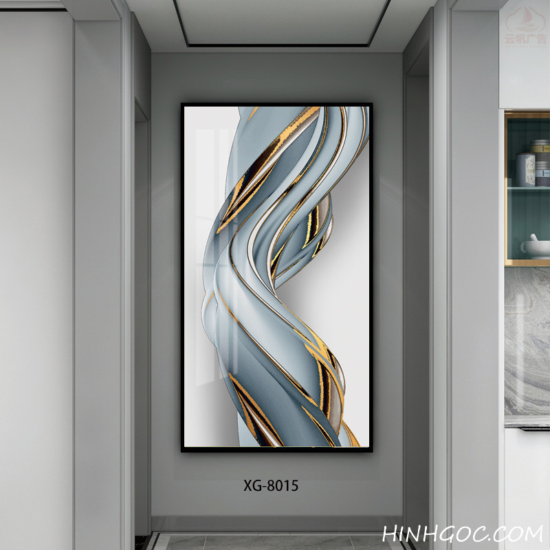 Modern Abstract Vertical Art File - XG-8015