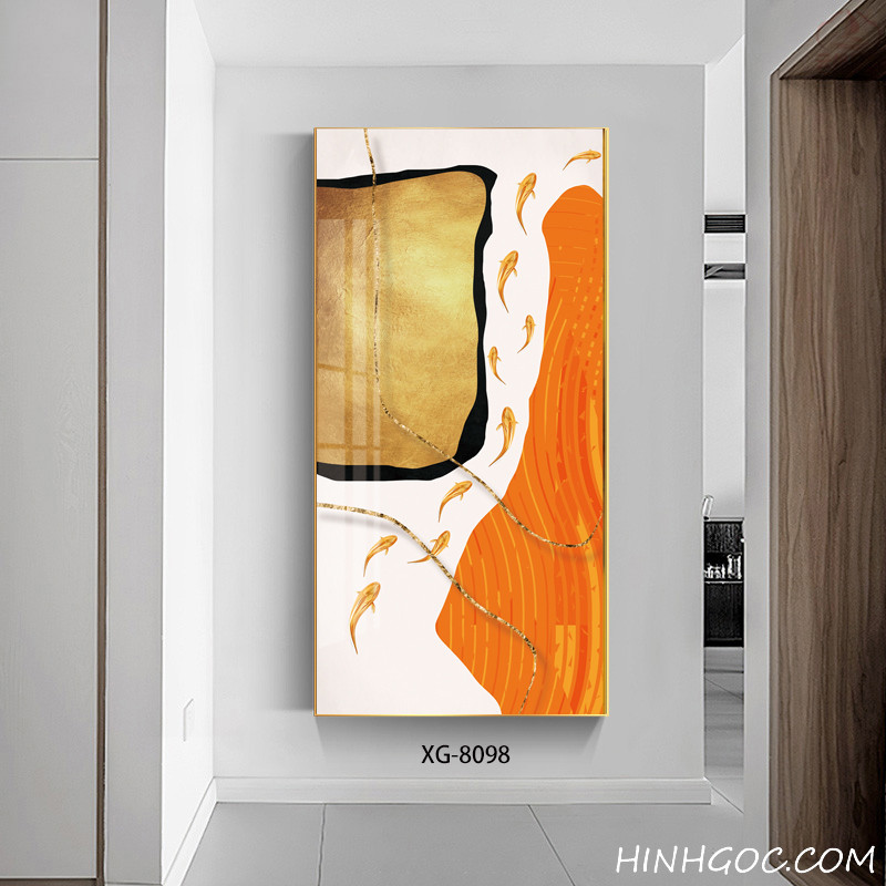 Modern Abstract Vertical Art File - XG-8098