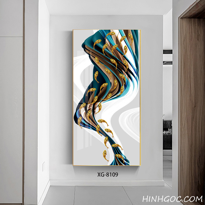 Modern Abstract Vertical Art File - XG-8109